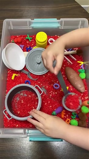 Alphabet Soup Sensory Bin - Interactive Play Kit for Kids | Educational Alphabet Learning Toy | Hands-on Montessori Activity - Etsy