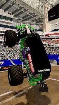 Crazy Grave Digger Freestyle BeamNG.drive #monstertruck #monsterjam #beamngdrive #beamngdrivemods