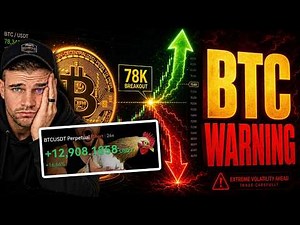BITCOIN WARNING: This Could Change EVERYTHING Tomorrow 🚨 (LIVE TRADING)
