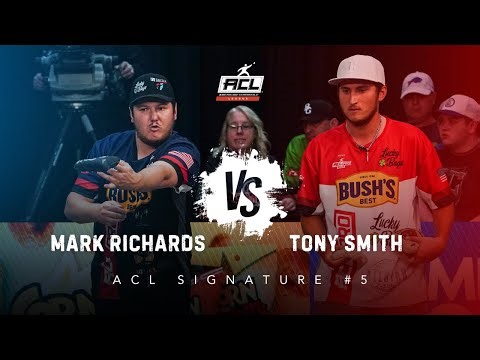 Mark Richards vs Tony Smith | Epic Cornhole Singles Final | ACL Signature 5 Utica, NY