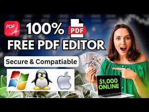 Best Free PDF Editor 2026 | Edit, Merge, Compress PDFs Free (No Sign Up) – Jopdf.com