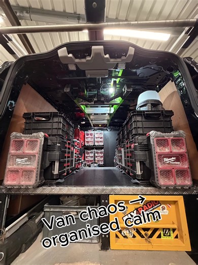 Milwaukee Van Racking System Update for Electricians
