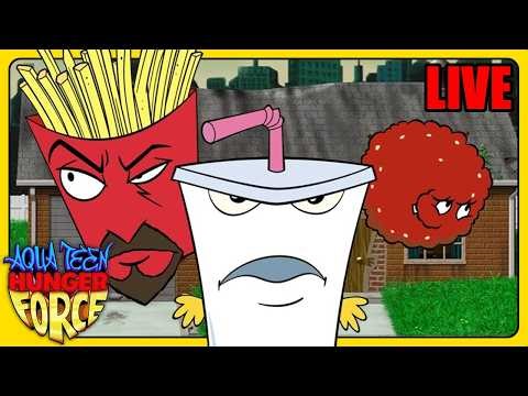 🔴 Aqua Teen Hunger Force - Season 1: Episodes 2-6 | Full Episode Livestream | adult swim