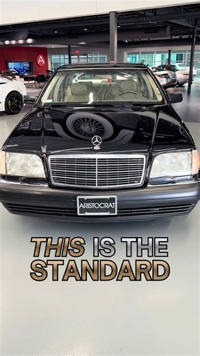 Mercedes W140 was built to be the best