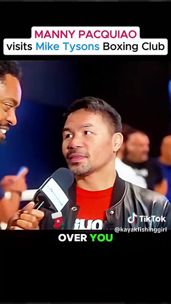 Mike Tyson and Manny Pacquiao Discuss Boxing Passion
