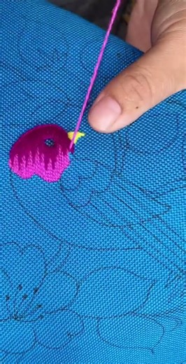 #创作灵感#手工编织 #刺绣教程 @DOU+小助手