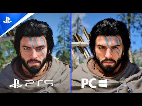 Crimson Desert - PlayStation 5 Vs PC (4K)