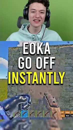 INSTANTLY Shoot Eoka 100% TRICK (Rust Eoka Guide) | #Shorts