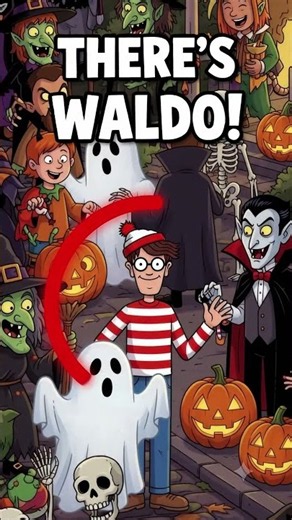 Can You Find Waldo in This Halloween Crowd? 🎃 | Where’s Waldo