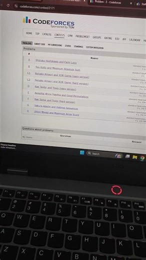 Did 6 questions in Code forces contest. #codeforcessolutions