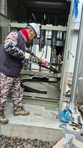 22.9KV-60SQ 특고압 종단접속 피박기작업■파워케이블공사■ 특고압 고압 단말처리 엘보접속 시공전문/케이블교체 전기실 정전작업