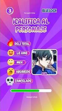 ⚽ Rate the Blue Lock characters! 🫣 #bluelock #animetrivia #bluelocktrivia #bluelockfyp