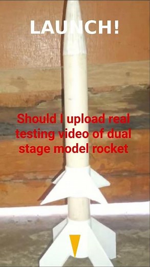 🚀 Simple Rocket Making at Home #shorts