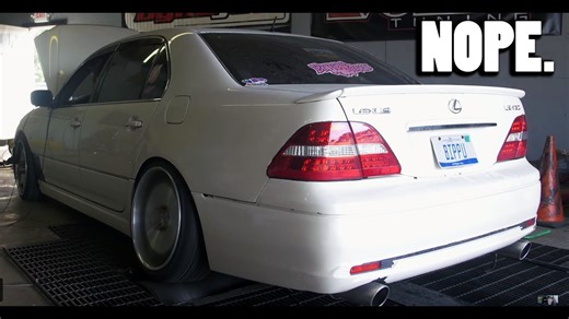 Why to Never Put a Slammed Car on The Dyno.