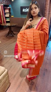 Style Code: 26052515 Price: ₹1,700 ✨ Assam Silk Saree This beautiful Assam silk saree features a subtle yet striking stripes zari pattern across the body. Finished with elegant tassels, it offers a perfect blend of tradition and charm. 📞 Have questions? Reach out to us on WhatsApp at 9895355800 — we’re happy to help! | AshimaFashionstore