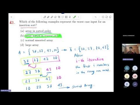 Fundamental Algorithms first TA session 2025 (NPTEL course: noc25_cs33)