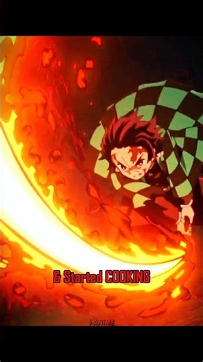 Tanjiro started cooking Demons after Urokodaki's training|#youtubeshorts#demonslayer #anime#trending