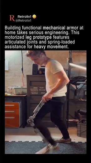 Custom Mechanical Exoskeleton Test