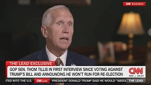 Republican Senator Thom Tillis explains how the Republican rhetoric around medicaid is "fundamentally untrue". | The Lincoln Project
