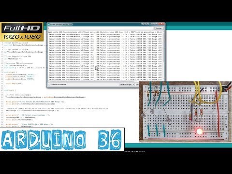 Arduino36-Le programme pour lire la valeur de la PHOTORÉSISTANCES et différentes observations