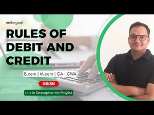 Lesson 4:: Rules of Debit and Credit