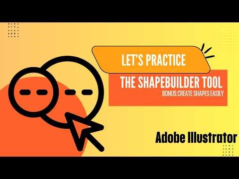 Shape Builder Tool in Illustrator (Beginner Tutorial + Create Shapes Easily)