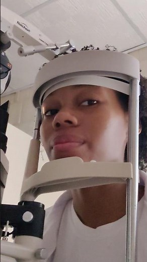 Slit lamp training. #studymotivation #dailyvlog #optometrylife #studyvlog #studymed #students
