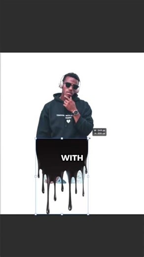 Photoshop Ink Drop Effect #photoshop #adobe #tutorial