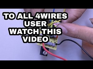 4 wires module user tips