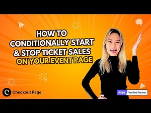 How to start and stop ticket sales: Set a ticket to go on sale based on another ticket's sale