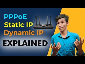 WIFI Router Configuration | PPPoE Static IP & Dynamic IP Kia hai ? How to Get IP Adress Subnet Mask?