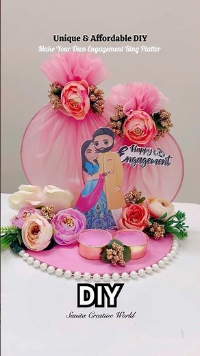Make Your Own Engagement Ring Platter | Wedding Decor Idea | Unique & Affordable DIY-2