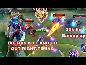 How to play gusion high damage build early when to jump between enemy and kill no regret watch😎