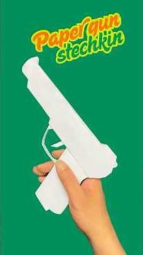 PAPER GUN ORIGAMI TUTORIAL