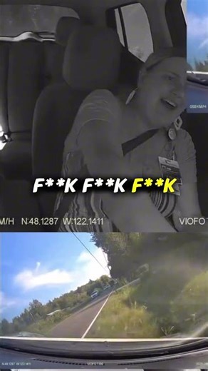 This woman was texting and driving with a RENTAL car! #dashcam #karma #crash
