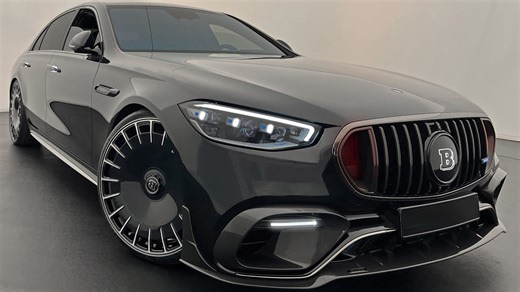 Exploring the Brabus performance sedan design