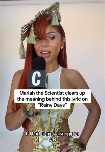 Queen of lyricism. We caught up with the one-and-only @Mariah the Scientist at #GovBall this weekend and asked which lyric of hers she felt deserves more love. #mariahthescientist
