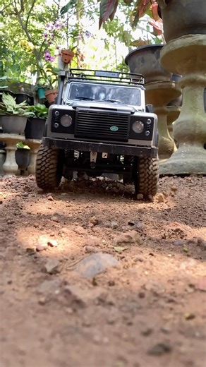Defender 90 Rc crawler forward Running Brack slow motion action 🚙🎮#rctoys #rccar #rccrawler