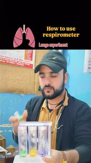 how to use respirometer 🏥#motivation #medical #hospital