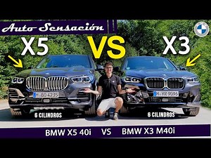 Comparative BMW X3 M40i 2022 vs BMW X5 40i 2022. ¿Cual es el mejor SUV de 6-Cilindros de BMW?