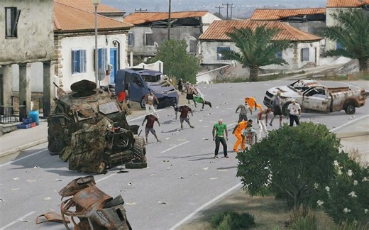 【武装突袭3丧尸】新丧尸模组！ArmA 3 Zombies [MLRS BM-21 Grad]