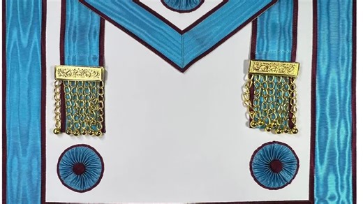 Mark Master Mason Masonic Apron – Light Blue & White - Etsy