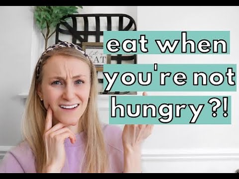 *SHOCKING* Why You Shouldn't Only Eat When You're Hungry!