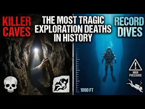 KILLER CAVES & RECORD DIVES: The Most Tragic Exploration Deaths in History