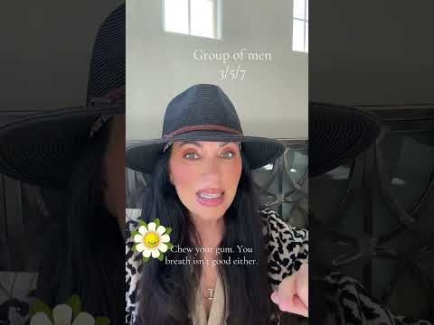 Chew your gum. You breath isn't good either - Lacy Readings