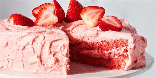 I Just Learned the Most Genius Trick for Making the Best Strawberry Cake