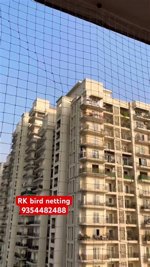"Professional Pigeon Net Setup | Balcony Netting Work | Fast & Clean Installation"