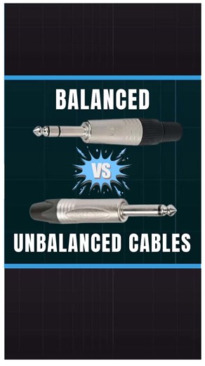 𝗔𝗨𝗗𝗜𝗢 𝗫𝗣𝗘𝗥𝗧 on Instagram: "Balanced vs Unbalanced Cables – Real Difference! 🎚️🔌 📲 Join Our Audio Xpert Course: 🎓 Online / Offline – Beginner to Pro Level 📞 WhatsApp: +91 82976 70395 Understand the real difference between balanced and unbalanced cables and learn when to use each one. Avoid noise issues and get cleaner audio in your studio setup! 🎧✨ #AudioCables #BalancedCable #StudioTips #AudioEngineering #audioxpert"