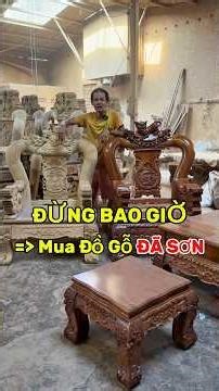 Bộ bàn ghế Nguyên Khối gỗ gõ đỏ tay 14 đẹp #banghego #banghenguyenkhoi #banghegogodo #banghedep
