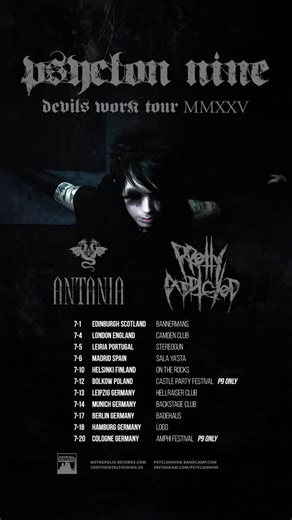 Nero Bellum on Instagram: "EU TOUR INCOMING • VIP available in bio"